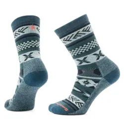 Носки мужские Smartwool Everyday Cabin Games Crew, Twilight Blue, S (SW SW002511.G74-S) - Robinzon.ua