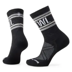 Носки мужские Smartwool Athletic Retro Stripe Crew, Black, L (SW SW002135.001-L) - Robinzon.ua