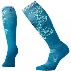 Носки женские Smartwool PhD Ski Light Pattern Glacial Blue, р.S (SW 15017.781-S) - Robinzon.ua
