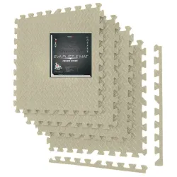 Мат-пазл (ластівчин хвіст) PowerPlay EVA Puzzle Mat 120 x 120 x 1.2 cм Оливковий - Robinzon.ua