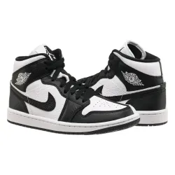 Жіночі Кросівки JORDAN AIR 1 MID SE Чорний Білий 39 (7dDR0501-101 39) - Robinzon.ua
