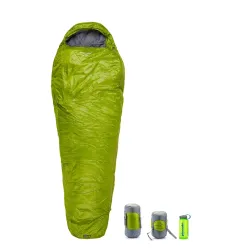 Спальний мішок Pinguin Lite Mummy (14/10°C), 195 см - Left Zip, Khaki (PNG 228342) 2020 - Robinzon.ua