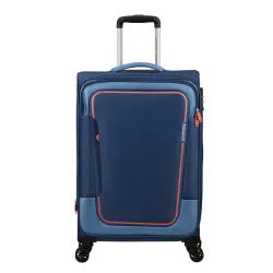 Чемодан 68 см PULSONIC COMBAT NAVY - Robinzon.ua