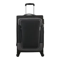 Чемодан 68 см PULSONIC ASPHALT BLACK - Robinzon.ua