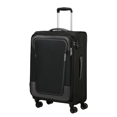 Валіза 68 см PULSONIC ASPHALT BLACK - 6 - Robinzon.ua