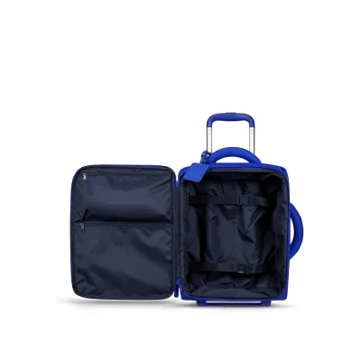 Дорожня сумка на колесах 45 см FOLDABLE PLUME MAGNETIC BLUE - 4 - Robinzon.ua
