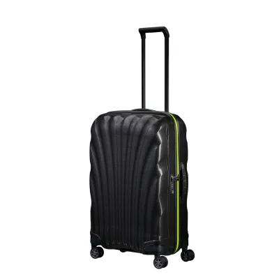Чемодан 69 см C-LITE BLACK/LIME - 2 - Robinzon.ua