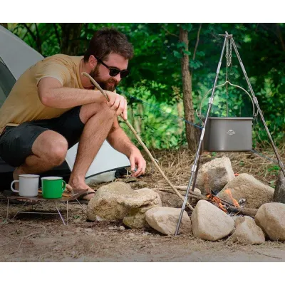 Чайник туристический Naturehike 4 л NH17D021-G. - 3 - Robinzon.ua