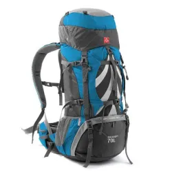 Рюкзак туристичний Naturehike 70 + 5 л блакитний NH70B070-B - Robinzon.ua