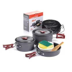 Набор туристической посуды Naturehike NH15T203-G. - Robinzon.ua