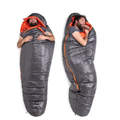 Спальник пуховий Naturehike ULG 400G сірий NH19YD001 - 4 - Robinzon.ua