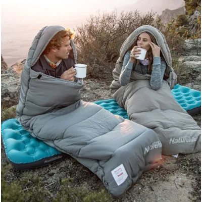 Спальник Naturehike M400 сірий NH20MSD02 - 2 - Robinzon.ua