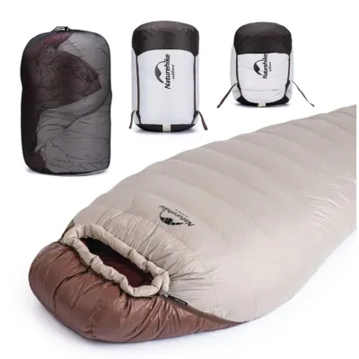 Пуховий Спальник Naturehike Snowbird 7 хакі NH20YD001 - 1 - Robinzon.ua