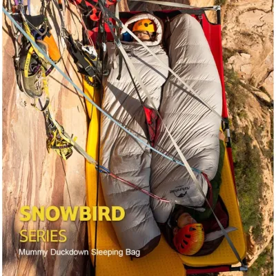 Пуховий Спальник Naturehike Snowbird 7 хакі NH20YD001 - 6 - Robinzon.ua