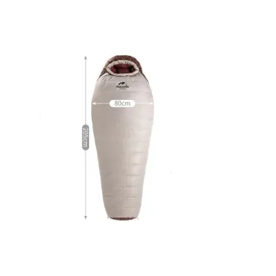 Пуховий Спальник Naturehike Snowbird 7 хакі NH20YD001 - 2 - Robinzon.ua