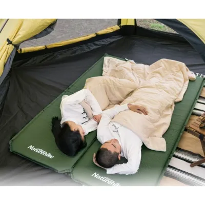 Коврик самонадувающийся Naturehike D03 цвет зеленый NH20DZ003. - 3 - Robinzon.ua
