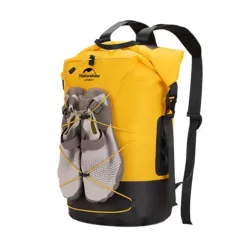 Рюкзак водонепроницаемый Naturehike 20 л, жёлтый NH21FSB04. - Robinzon.ua