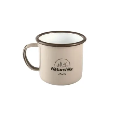 Кружка емальована Naturehike колір хакі NH20SJ030 Кружка емальована Naturehike колір хакі NH20SJ030 - Robinzon.ua