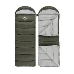 Спальник с капюшоном Naturehike U350 зеленый NH20MSD07. - Robinzon.ua