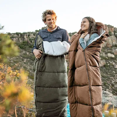 Спальник с капюшоном Naturehike U350 зеленый NH20MSD07. - 6 - Robinzon.ua