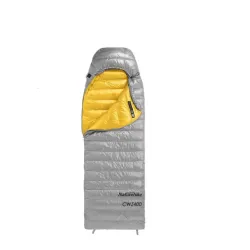 Спальный мешок пуховый Naturehike CWZ400 серый размер М NH19W400-Z. - Robinzon.ua