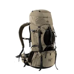 Рюкзак туристический Naturehike 70 + 5 л светло-коричневый NH70B070-B. - Robinzon.ua
