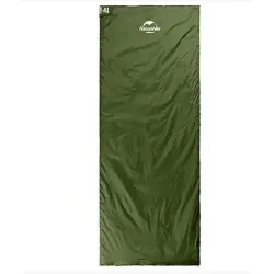 Спальный мешок Naturehike LW180 темно-зеленый размер М NH21MSD09. - Robinzon.ua