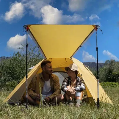 Двухместная палатка Naturehike P-Series темно-зеленая NH18Z022-P. - 3 - Robinzon.ua