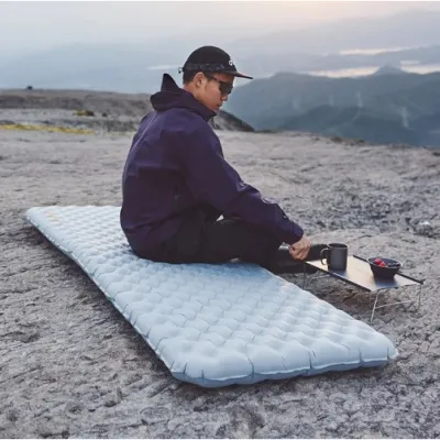 Надувной коврик Naturehike R-Value: 3,2 размер: 186 х 64 х 8 см коричневый CNK2450WS012. - 5 - Robinzon.ua