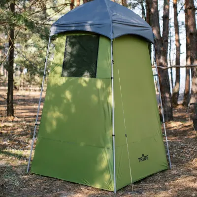 Палатка санитарная Tribe Shower Pro, olive - 8 - Robinzon.ua