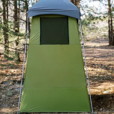 Палатка санитарная Tribe Shower Pro, olive - 6 - Robinzon.ua