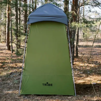 Палатка санитарная Tribe Shower Pro, olive - 7 - Robinzon.ua