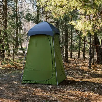 Палатка санитарная Tribe Shower Pro, olive - 5 - Robinzon.ua