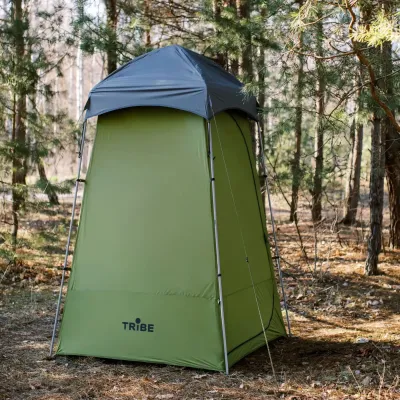 Палатка санитарная Tribe Shower Pro, olive - 4 - Robinzon.ua