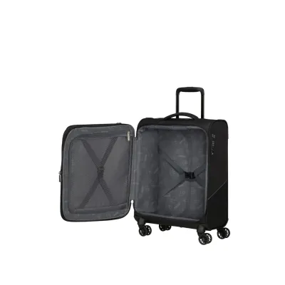 Чемодан 55 см SUMMERRIDE BLACK - 1 - Robinzon.ua