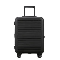 Валіза 55 см RESTACKD BLACK - Robinzon.ua