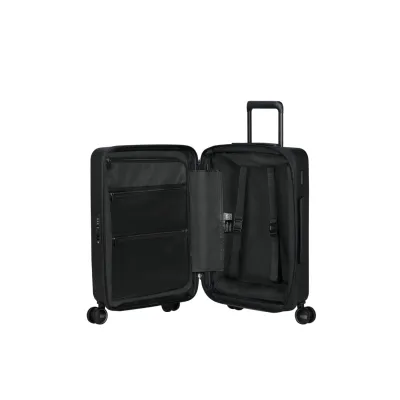 Валіза 55 см RESTACKD BLACK - 1 - Robinzon.ua