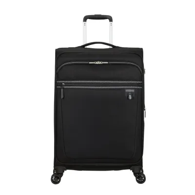 Валіза 69 см AEROSPIN BLACK - Robinzon.ua