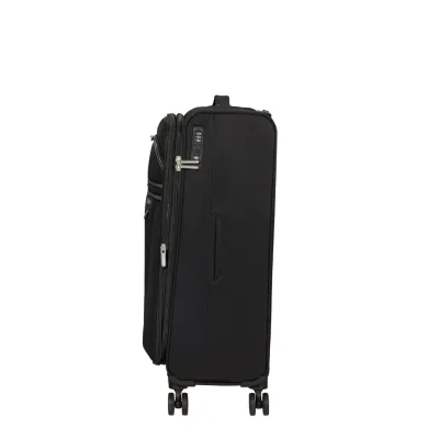Чемодан 69 см AEROSPIN BLACK - 5 - Robinzon.ua