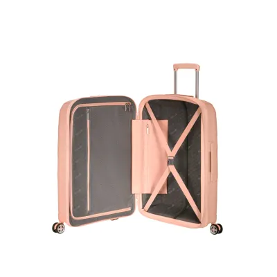 Чемодан 67 см STARVIBE METALLIC PEACH - 1 - Robinzon.ua