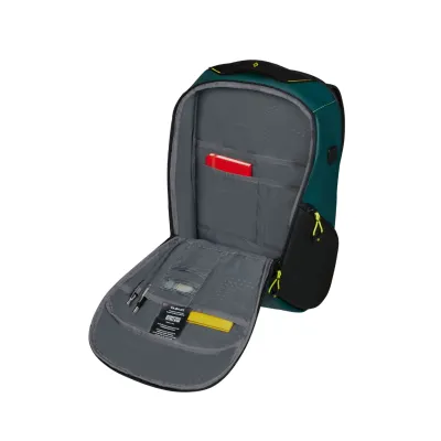 Рюкзак 15.6" ECODIVER DARK TEAL/LIME - 4 - Robinzon.ua