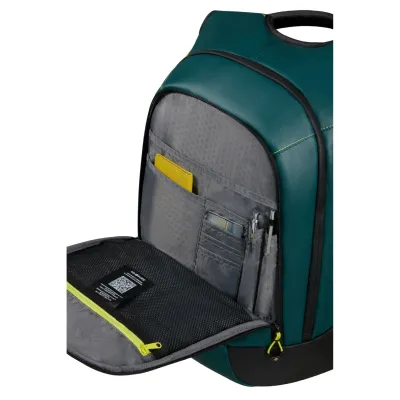 Рюкзак 17.3" ECODIVER DARK TEAL/LIME - 2 - Robinzon.ua