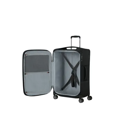 Валіза 67 см RE-LITE BLACK - 1 - Robinzon.ua