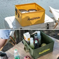 Відро складне Naturehike на 13 л світло-коричневе NH19SJ007 - Robinzon.ua