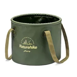 Складное ведро Naturehike на 10 л зеленое NH20SJ040. - Robinzon.ua