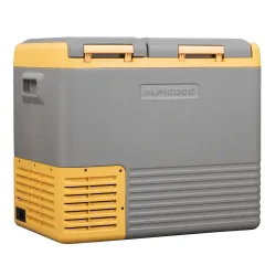 Компресорний автохолодильник Alpicool CLS55. Двокамерний. Охолодження до -20℃, живлення 12, 24, 220 вольт - Robinzon.ua