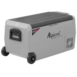Компресорний автохолодильник Alpicool T36 (LG) (двокамерний, 36 літрів). Режим роботи до -20℃. Живлення 12, 24, 220 вольт - Robinzon.ua