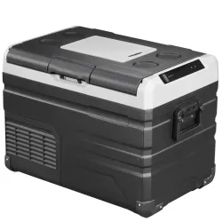 Компресорний автохолодильник Alpicool TS40 (LG Compressor). 40 літрів. До -20℃. Живлення - 12, 24, 220 вольт, Li-Ion батарея - Robinzon.ua
