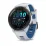 Смарт-годинник Garmin Forerunner 265 з чорним безелем, білим корпусом та біло-синім силіконовим ремінцем - Robinzon.ua