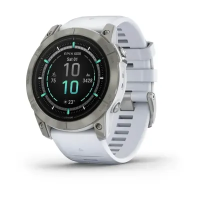 Смарт-годинник Garmin Epix Pro (Gen 2) - Sapphire Edition 51 mm - титан з ремінцем кольору молочного кварцу Смарт-годинник Garmin Epix Pro (Gen 2) - Sapphire Edition 51 mm - титан з ремінцем кольору молочного кварцу - Robinzon.ua
